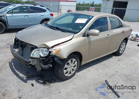 2009 Toyota Corolla Le z USA, uszkodzony, nr VIN 1NXBU40E09Z083012